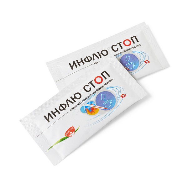 Концентрат сухой напитка безалкогольного «Инфлю-стоп», 10 пакетов по 10 г Концентрат сухой напитка безалкогольного «Инфлю-стоп», 10 пакетов по 10 г — изображение 4